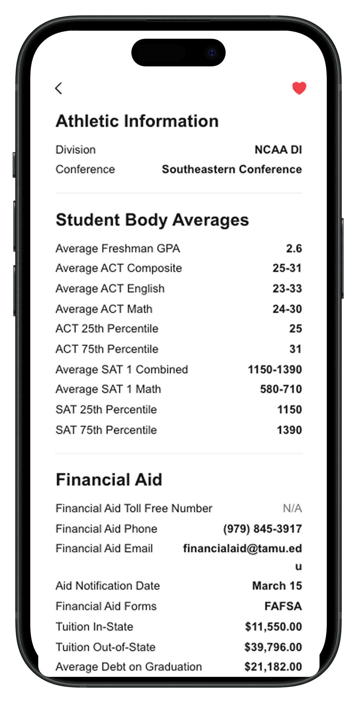 Find Open Spots Screenshot